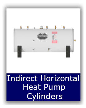 Heat Pump Cylinders Indirect Horizontal