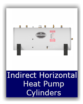 Heat Pump Cylinders Indirect Horizontal
