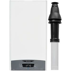 Ariston Clas ONE 38 Combi Boiler 3301045 (8 Year Warranty) with Vertical Flue Kit 3318080 and Starter 3318079