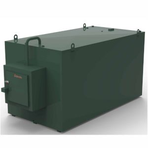 Atlantis 10000 Litre Steel Bunded Oil Tank c/w Fill Point Cabinet