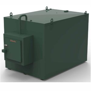 Atlantis 7500 Litre Steel Bunded Oil Tank c/w Fill Point Cabinet