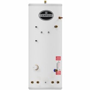 Telford Tempest 170 Litre Unvented Indirect Heat Pump Cylinder with 30 Litre Buffer