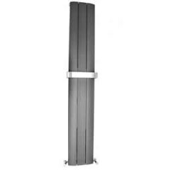 Royale Vertical Aluminium Anthracite Radiator 1800mm High x 375mm wide