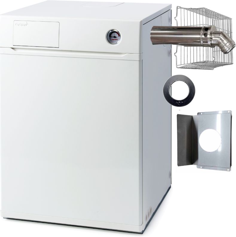 Oil combi shop boiler