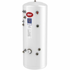 Kingspan Aerocyl 210 Litre Unvented Indirect Heat Pump /  SOLAR TWIN COIL Cylinder