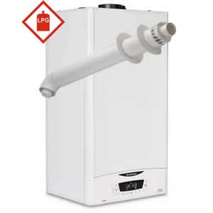 Ariston E-System ONE 24 LPG System Boiler 3301056 with Horizontal Flue Kit 3318073 ** LPG GAS **
