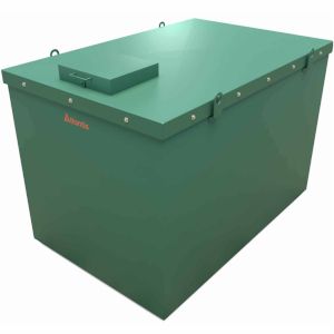 Atlantis 2250 Litre 30 min Triple Skinned Bunded Steel Integral Fire Resistance Oil Tank