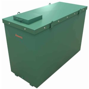 Atlantis 1050 Litre 60 min Triple Skinned Bunded Steel Integral Fire Resistance Oil Tank