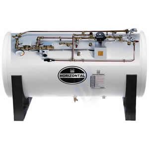 Telford Hurricane 125 Litre Unvented Indirect Horizontal Pre Plumbed Cylinder