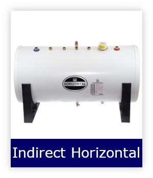 Indirect Unvented Horizontal Hot Water Cylinders