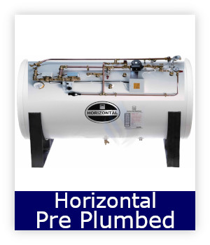 Indirect Pre Plumbed Unvented Horizontal Hot Water Cylinders