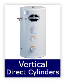 Direct Unvented Vertical Hot Water Cylinders